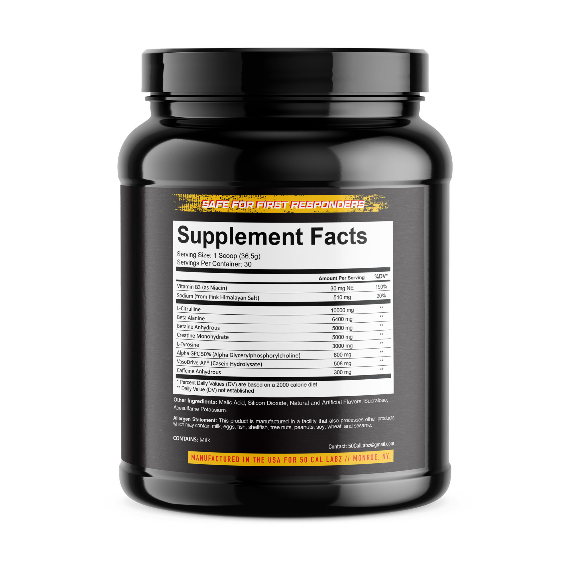 Shots Fired® Fully Loaded - The Strongest PreWorkout