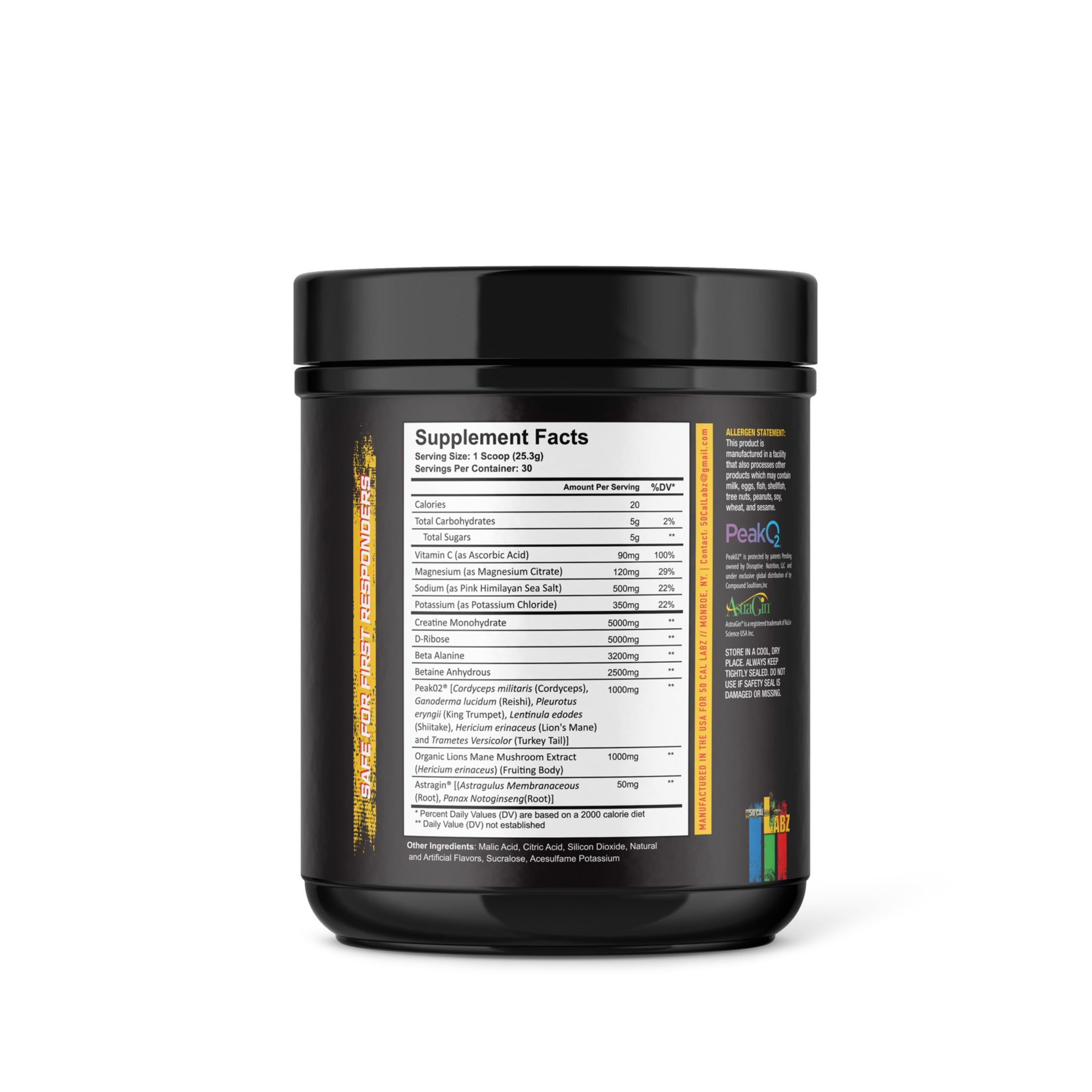 SHOTS FIRED HYBRID - STIMULANT FREE PREWORKOUT