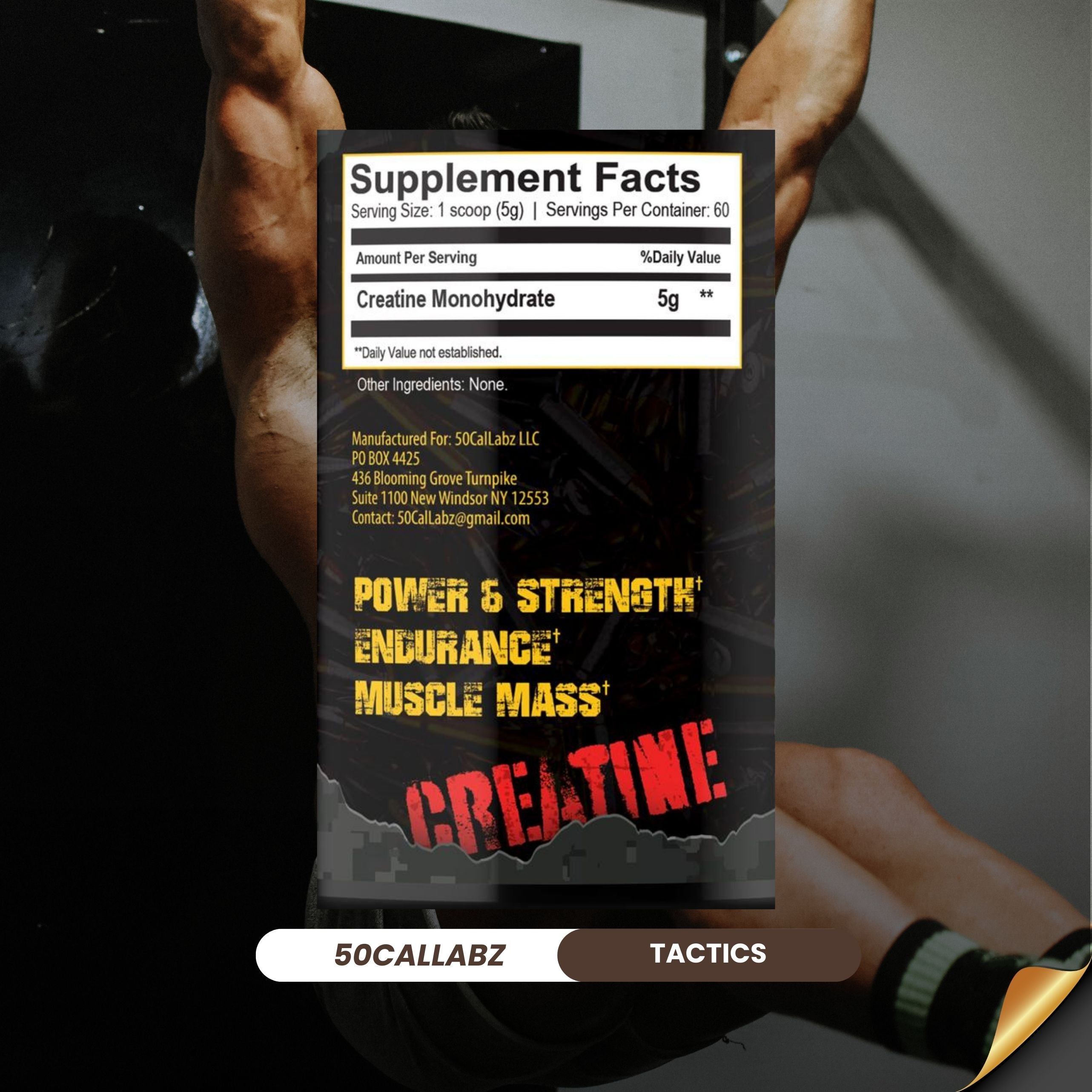 Tactics - Creatine Monohydrate